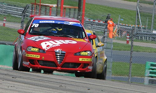 Auf dem Sachsenring bei Hohenstein-Ernstthal